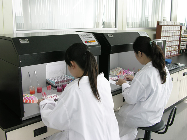 workers in lab coats